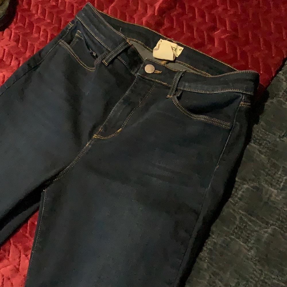 L’agence dark wash jeans practically brand new